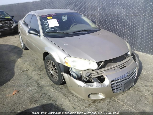 1C3EL56R06N165823 - 2006 CHRYSLER SEBRING TOURING TAN photo 1