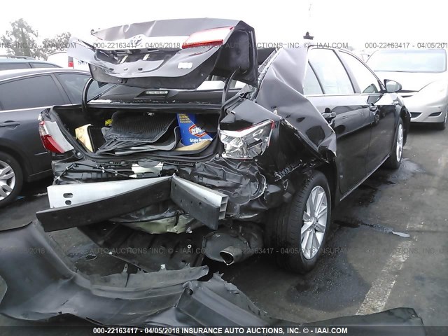 4T1BD1FK5DU077050 - 2013 TOYOTA CAMRY HYBRID/LE/XLE 黑色 照片 4