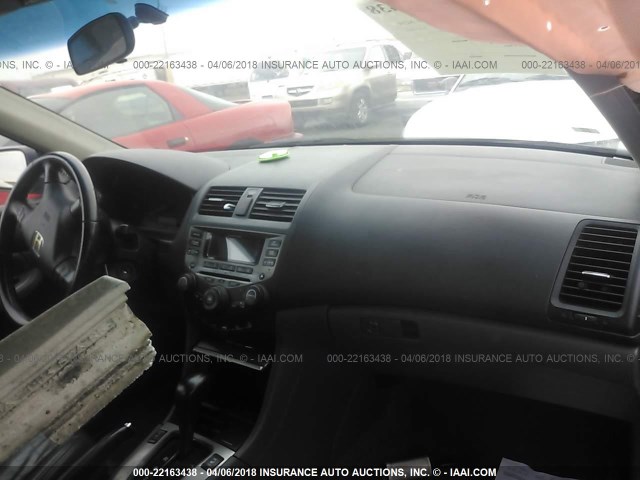 1HGCM56846A025838 - 2006 HONDA ACCORD EX GRAY photo 5