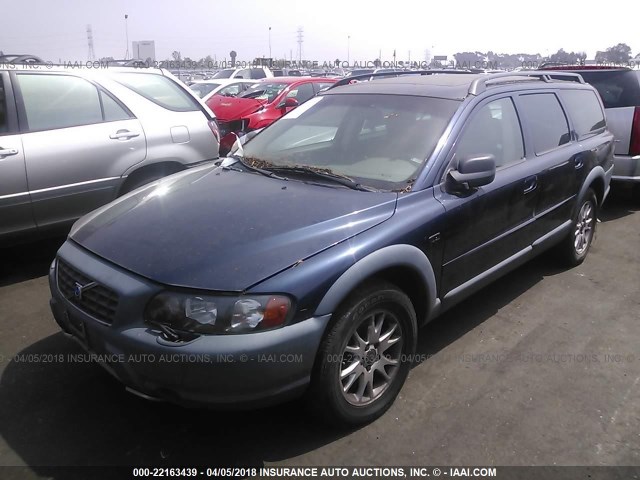 YV1SZ59H341164471 - 2004 VOLVO XC70 BLUE photo 2