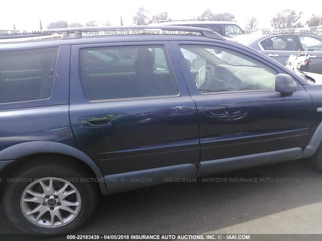 YV1SZ59H341164471 - 2004 VOLVO XC70 BLUE photo 6