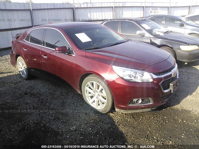 1G11E5SA1GF103243 - 2016 CHEVROLET MALIBU LIMITED LTZ MAROON photo 1