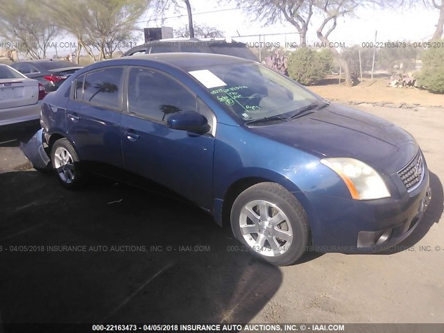 3N1AB61EX7L656881 - 2007 NISSAN SENTRA 2.0/2.0S/2.0SL BLUE photo 1