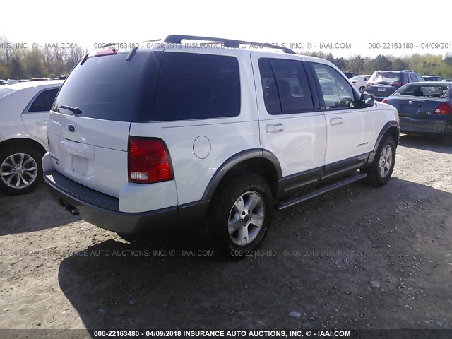 1FMZU63K94UB45186 - 2004 FORD EXPLORER XLT/XLT SPORT/NBX 白色 照片 4