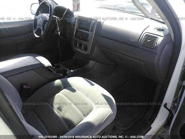 1FMZU63K94UB45186 - 2004 FORD EXPLORER XLT/XLT SPORT/NBX 白色 照片 5
