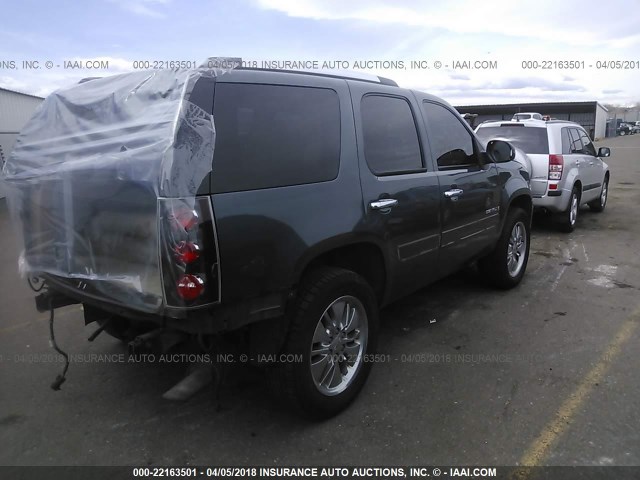 1GKFK63837J197389 - 2007 GMC YUKON DENALI BLUE photo 4