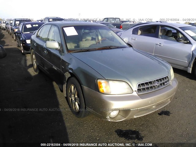 4S3BE896147203170 - 2004 SUBARU LEGACY OUTBACK 3.0 H6/3.0 H6 VDC GREEN photo 1
