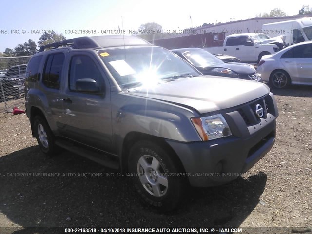 5N1AN08U15C623061 - 2005 NISSAN XTERRA OFF ROAD/S/SE Champagne photo 1