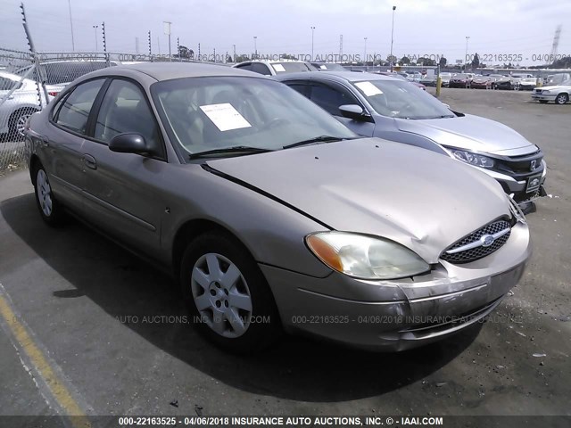 1FAFP52242G234191 - 2002 FORD TAURUS LX Champagne photo 1