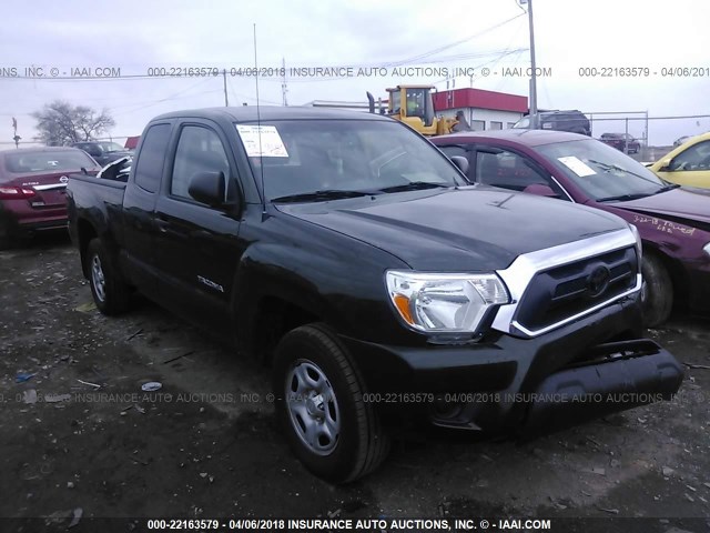 5TFTX4CN5CX020120 - 2012 TOYOTA TACOMA ACCESS CAB Grün Foto 1