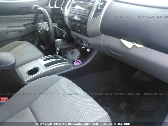 5TFTX4CN5CX020120 - 2012 TOYOTA TACOMA ACCESS CAB Grün Foto 5