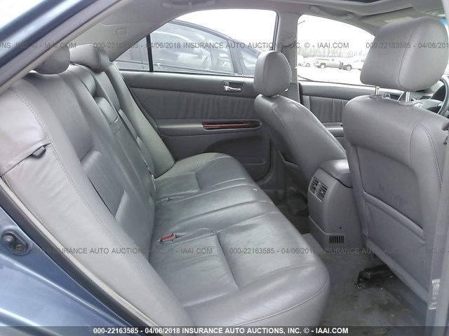 4T1BF30K63U555523 - 2003 TOYOTA CAMRY LE/XLE/SE 蓝色 照片 8