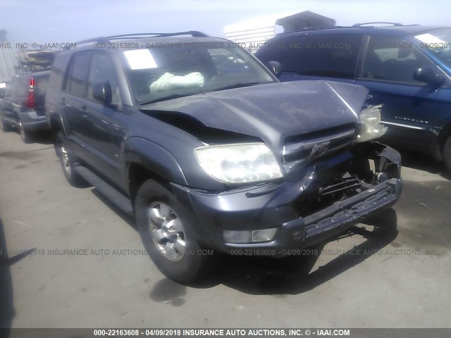 JTEZU14R050060101 - 2005 TOYOTA 4RUNNER SR5/SPORT GRAY photo 1