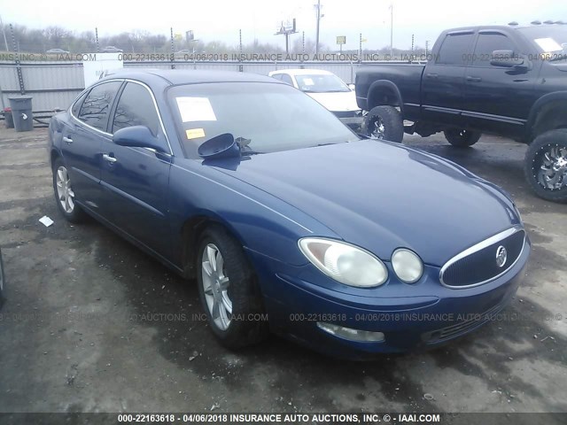 2G4WE587461110441 - 2006 BUICK LACROSSE CXS BLUE photo 1