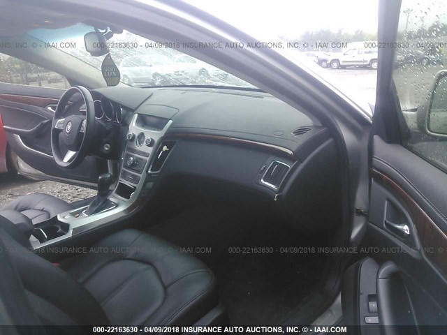 1G6DF577480173552 - 2008 CADILLAC CTS SILVER photo 5