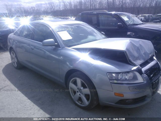 WAUEH74F48N149299 - 2008 AUDI A6 S-LINE 3.2 QUATTRO GRAY photo 1