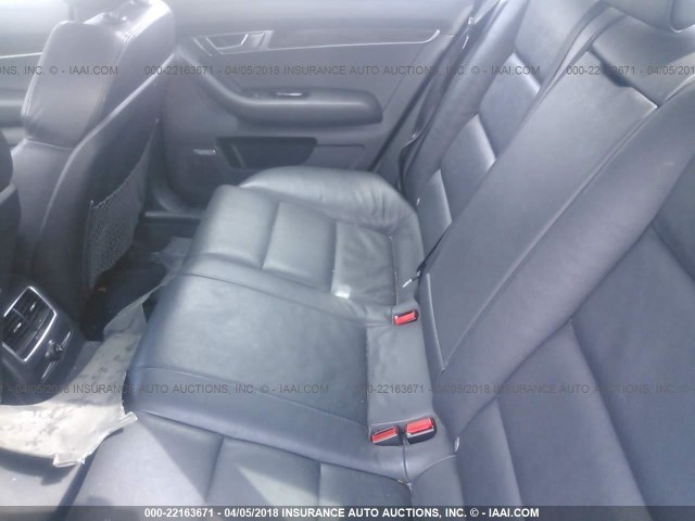 WAUEH74F48N149299 - 2008 AUDI A6 S-LINE 3.2 QUATTRO GRAY photo 8