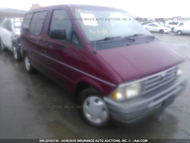 1FMCA11U6RZA85450 - 1994 FORD AEROSTAR RED photo 1