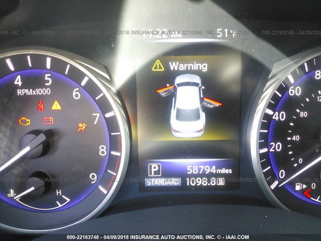 JN1BV7AP7EM678729 - 2014 INFINITI Q50 PREMIUM/SPORT BLACK photo 7