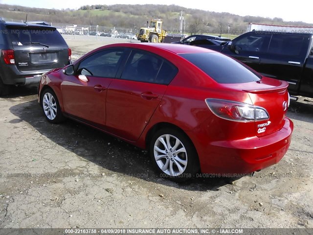 JM1BL1S5XA1160171 - 2010 MAZDA 3 S RED photo 3