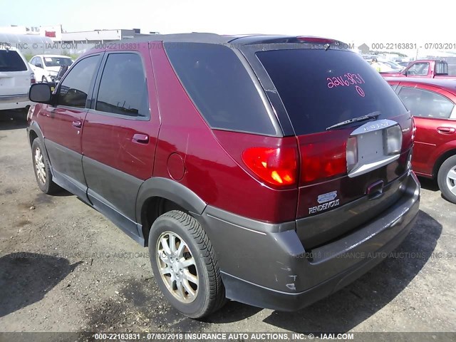 3G5DA03E35S532999 - 2005 BUICK RENDEZVOUS CX/CXL MAROON photo 3