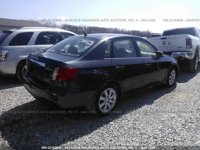 JF1GE61669H515420 - 2009 SUBARU IMPREZA 2.5I GRAY photo 4