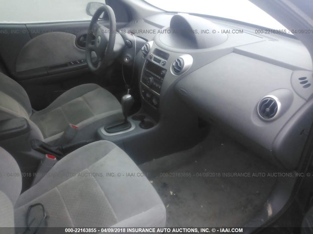 1G8AL58B07Z125384 - 2007 SATURN ION LEVEL 3 BLUE photo 5