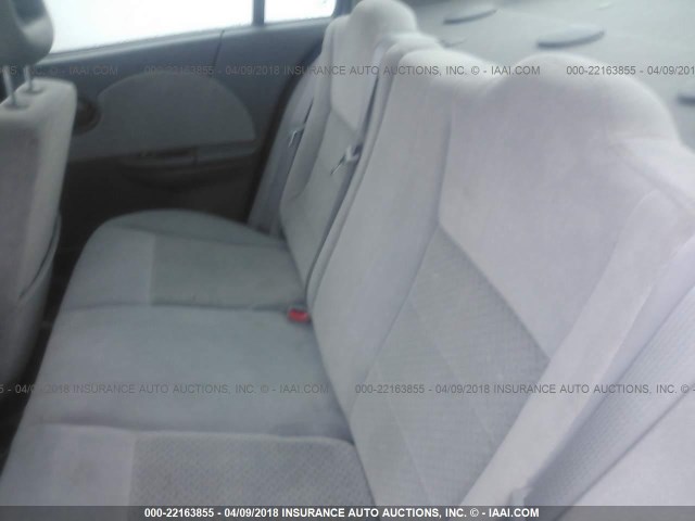 1G8AL58B07Z125384 - 2007 SATURN ION LEVEL 3 BLUE photo 8