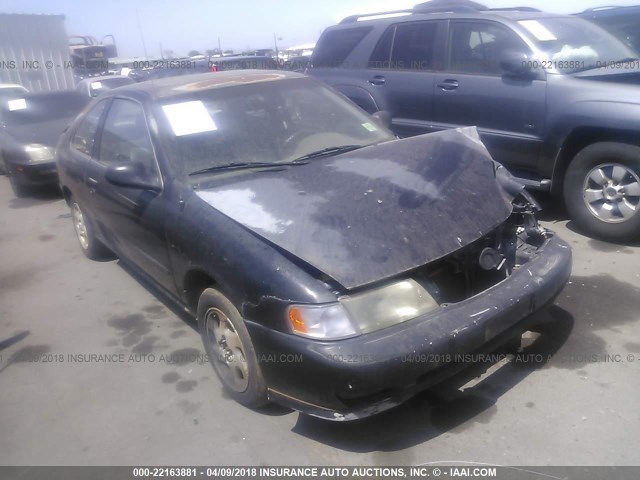 1N4AB42D7VC516129 - 1997 NISSAN 200SX SE BLACK photo 1