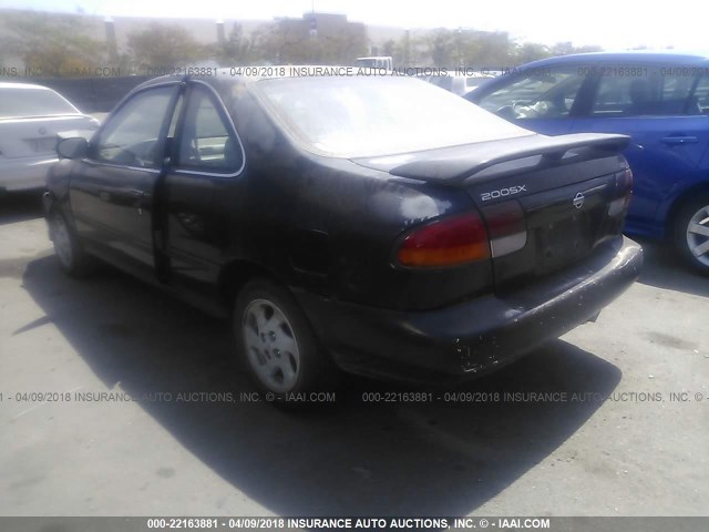 1N4AB42D7VC516129 - 1997 NISSAN 200SX SE BLACK photo 3