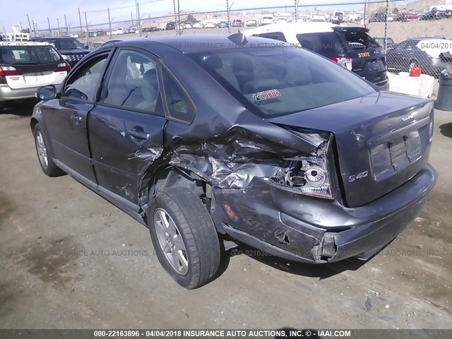 YV1MS382272294982 - 2007 VOLVO S40 2.4I GRAY photo 6