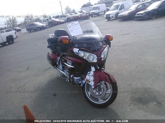 1HFSC47LXAA900204 - 2010 HONDA GL1800 RED photo 1