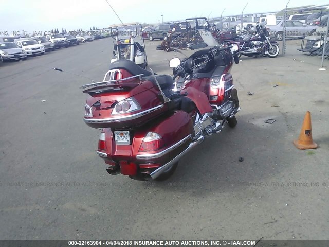 1HFSC47LXAA900204 - 2010 HONDA GL1800 RED photo 4