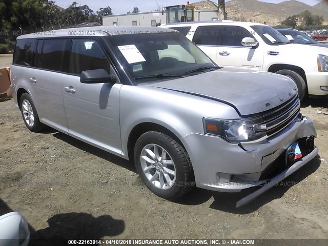 2FMGK5B85DBD14381 - 2013 FORD FLEX SE SILVER photo 1