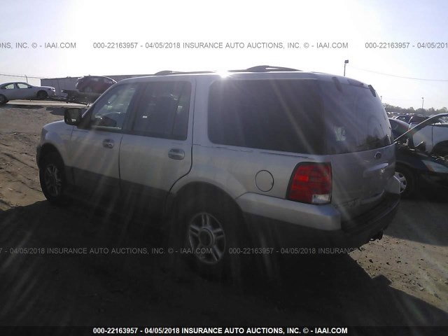 1FMPU16L33LB43744 - 2003 FORD EXPEDITION XLT SILVER photo 3