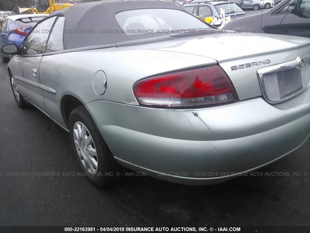 1C3EL45R36N142063 - 2006 CHRYSLER SEBRING GRAY photo 3