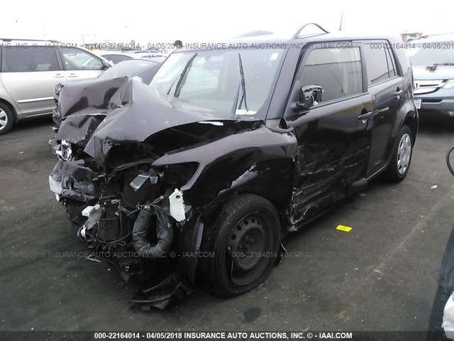 JTLZE4FE0CJ003955 - 2012 TOYOTA SCION XB BURGUNDY photo 2