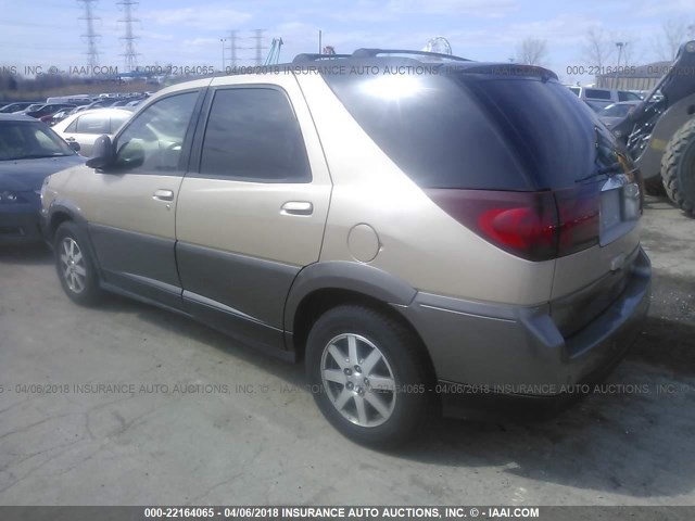 3G5DB03E046591309 - 2004 BUICK RENDEZVOUS CX/CXL GOLD photo 3