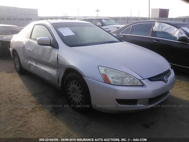 1HGCM72284A024508 - 2004 HONDA ACCORD LX SILVER photo 1