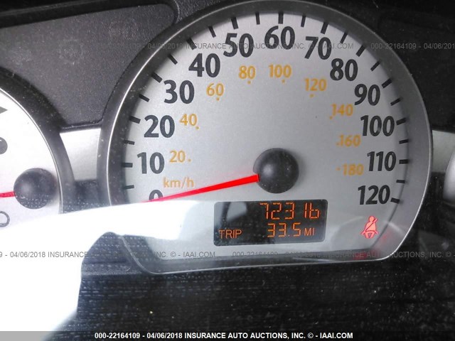 1G8AL52F83Z182860 - 2003 SATURN ION LEVEL 3 MAROON photo 7