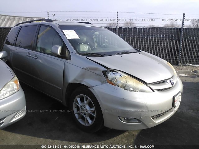 5TDZA22C96S547510 - 2006 TOYOTA SIENNA XLE/XLE LIMITED SILVER photo 1