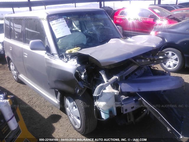 JTLKT324564053445 - 2006 TOYOTA SCION XB Gris foto 1