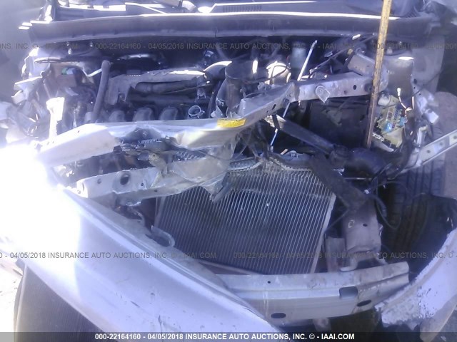 JTLKT324564053445 - 2006 TOYOTA SCION XB Gris foto 10