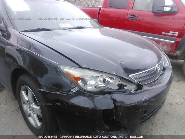 JTDBE32K620008150 - 2002 TOYOTA CAMRY LE/XLE/SE შავი ფოტო 6