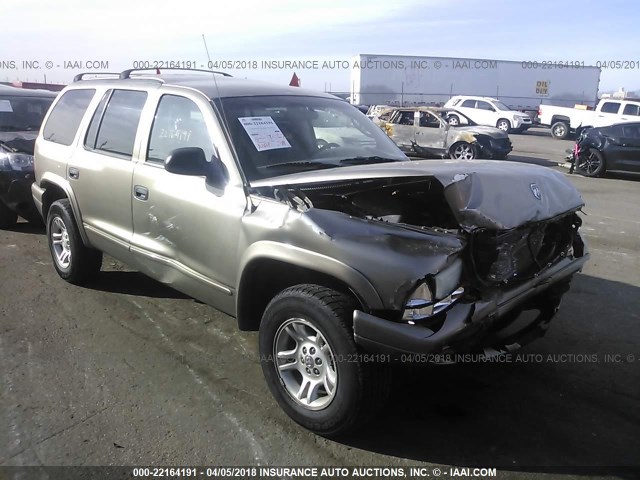 1D4HS48N43F602943 - 2003 DODGE DURANGO SLT GOLD photo 6