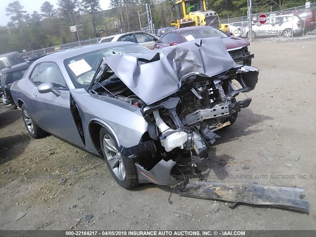 2C3CDZAGXFH849983 - 2015 DODGE CHALLENGER SXT GRAY photo 1