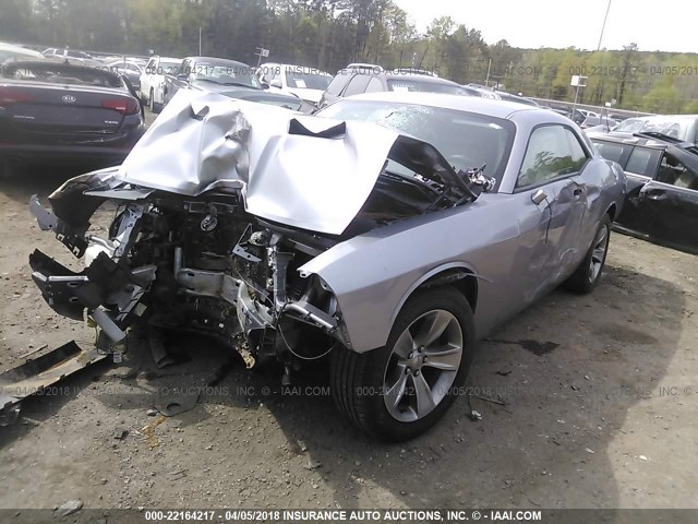 2C3CDZAGXFH849983 - 2015 DODGE CHALLENGER SXT GRAY photo 2