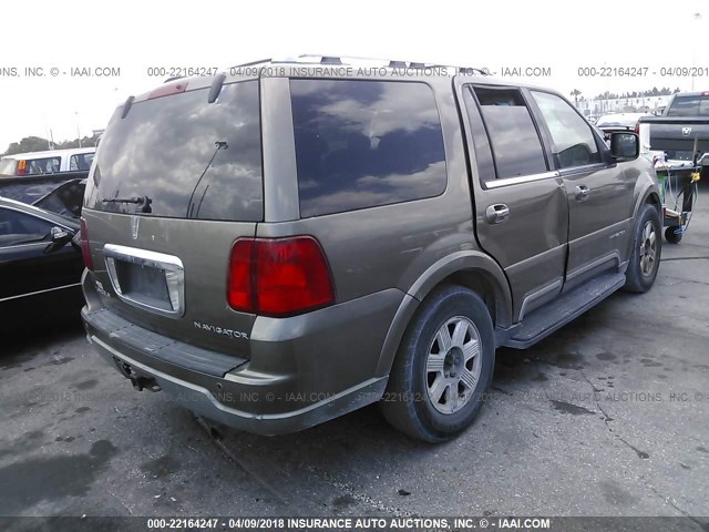 5LMFU28R63LJ15257 - 2003 LINCOLN NAVIGATOR BROWN photo 4