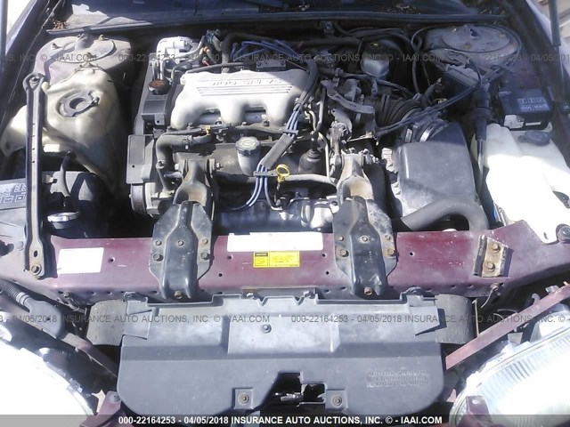 2G1WL52M9W1131769 - 1998 CHEVROLET LUMINA LS MAROON photo 10