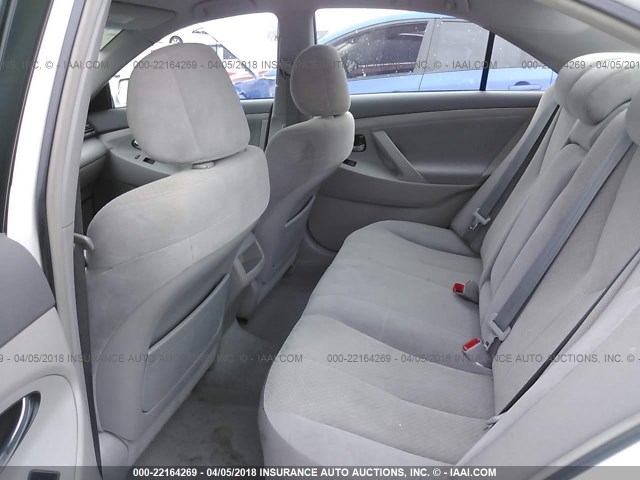 4T4BE46K99R050901 - 2009 TOYOTA CAMRY SE/LE/XLE WHITE photo 8